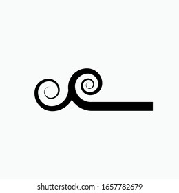 Water Wave Icon. Art Element Illustration As A Simple Vector Sign & Trendy Symbol for Design and Websites, Presentation or Apps Elements.