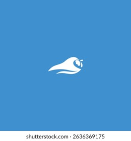 Water wave Icon flat vector design