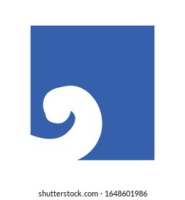 Water wave icon  logo vector design illustration 
