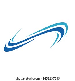 Water wave icon vector illustration design logo - Vector