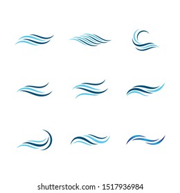 Water wave icon vector illustration