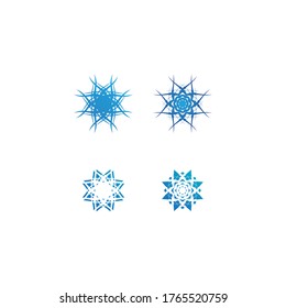 Water wave icon vector illustration design logo