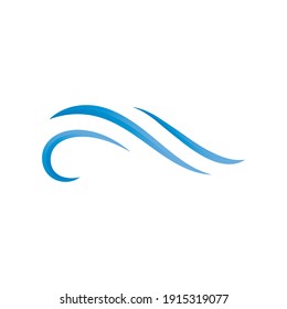 Water wave icon vector illustration