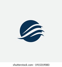 Water wave icon vector illustration