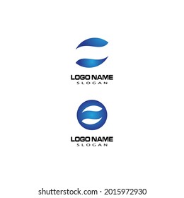 Vektorgrafik-Logo der Wasserwelle