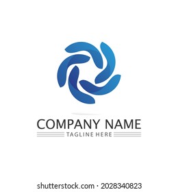 Water wave icon vector illustration design logo