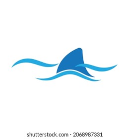 Water wave icon vector illustration design logo