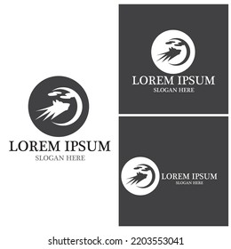 Logo de diseño de ilustraciones de vectores de ondas de agua