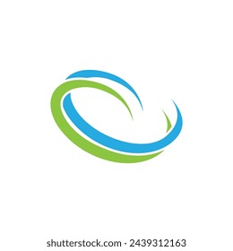 Water wave icon vector illustration design logo
