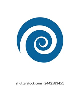 Water wave icon vector illustration design logo