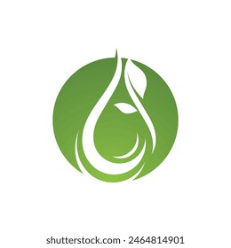 Wasser-Welle-Symbol Vektorillustration Design-Logo
