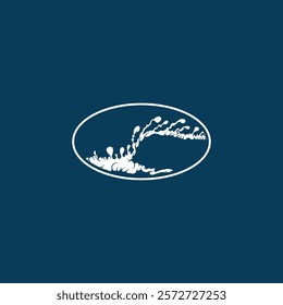 Water wave icon vector illustration design logo