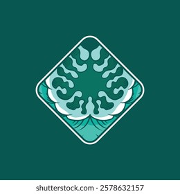 Water wave icon vector illustration design logo