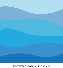 Water wave icon vector illustration design logo