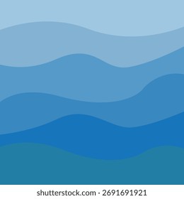 Water wave icon vector illustration design logo
