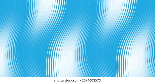 Logotipo de diseño de Ilustración vectorial de icono de onda de agua