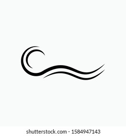
Water Wave Icon - Vector, Sign and Symbol for Design, Presentation, Website or Apps Elements.