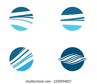 Water wave illustration