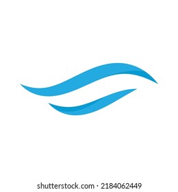 Wasserwaage-Logo, Vektordesign