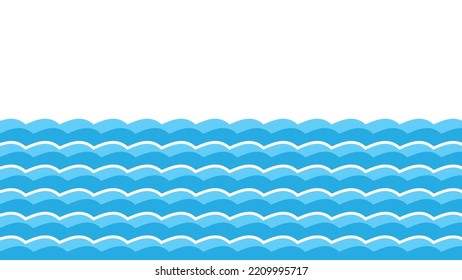 water wave light blue pattern for background