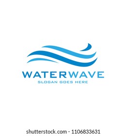 Water wave logo