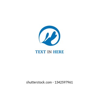 Water Wave logo design template