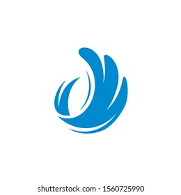 Water Wave logo design vector. Icon Symbol. Template. Illustration