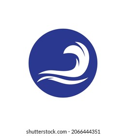 Vector de diseño del logotipo de Wave de agua