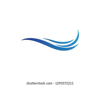 Water wave Logo Template