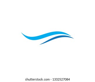 Water wave Logo Template