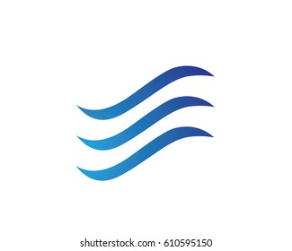 Wave Logos Symbols Vector Stock Vector (Royalty Free) 1119243740 ...