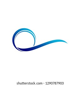 Water wave Logo Template vector illustration design - Vector