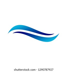 Water wave Logo Template vector illustration design - Vector
