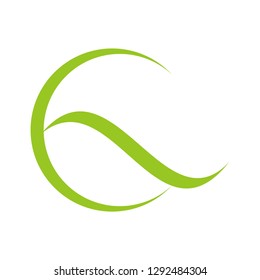 water wave logo template vector