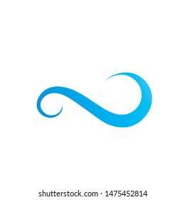 Water Wave Logo Template vector symbol nature