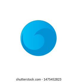 Water Wave Logo Template vector symbol nature