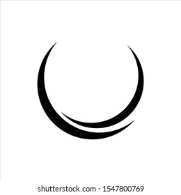 Water wave Logo Template vector illustration design

