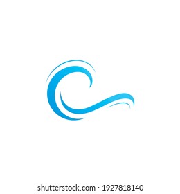 Water Wave  Logo Template Vector