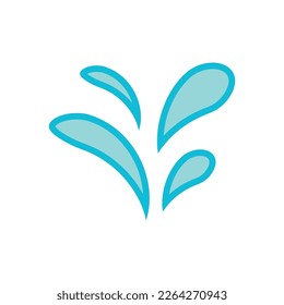 Water wave Logo vector and symbol Template