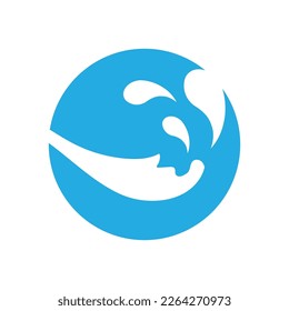 Water wave Logo vector and symbol Template