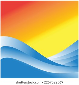 Water wave Logo vector and symbol Template