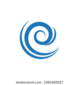 Water wave Logo vector and symbol Template