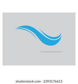 Water wave Logo vector and symbol Template