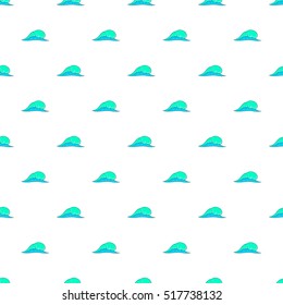 Water wave pattern. Cartoon illustration of water wave vector pattern for web