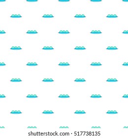 Water wave pattern. Cartoon illustration of water wave vector pattern for web