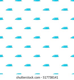 Water wave pattern. Cartoon illustration of water wave vector pattern for web