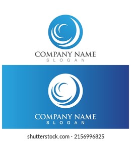 water wave sun icon vector illustration template design