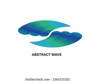 Water Wave symbol and icon logo vector - Vector
