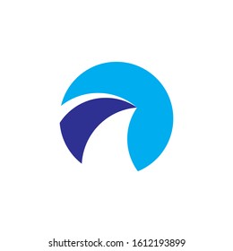 Water Wave symbol and icon Logo Template vector