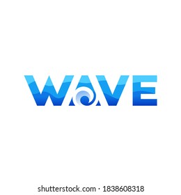 Water Wave symbol and icon Logo Template vector